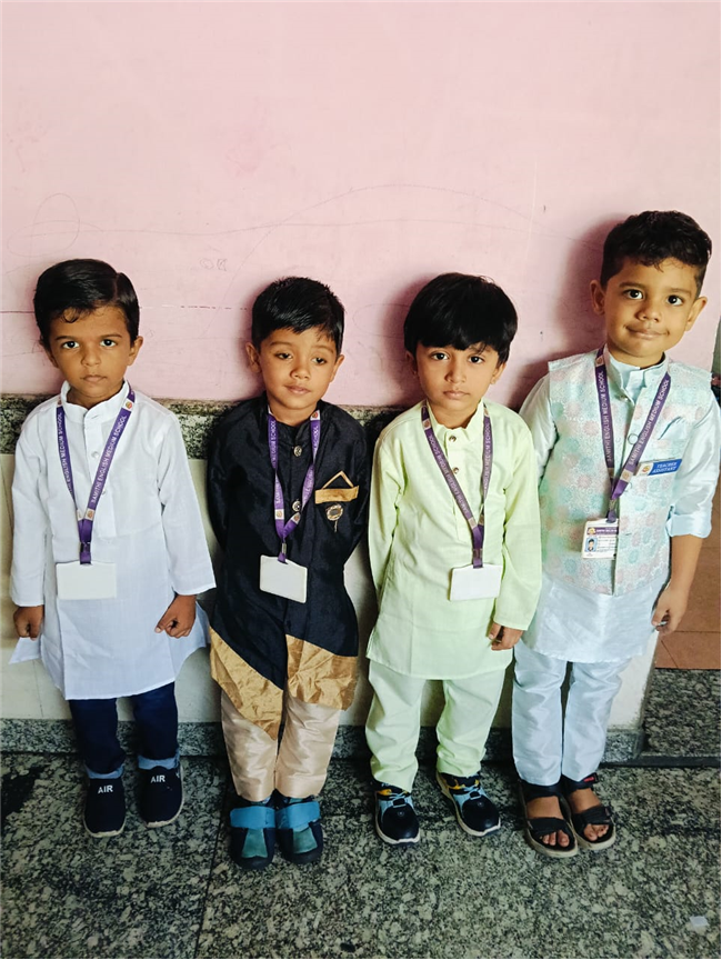 Pre-primary: Navratri celebration