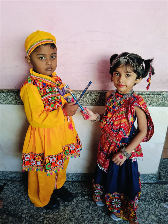 Pre-primary: Navratri celebration