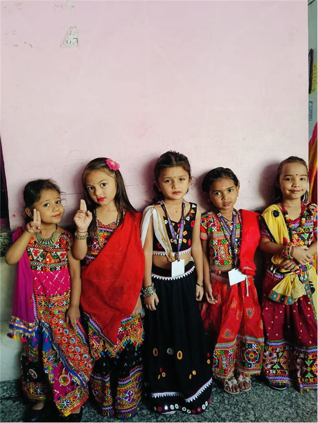 Pre-primary: Navratri celebration