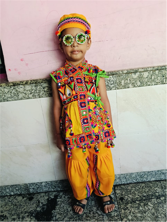 Pre-primary: Navratri celebration