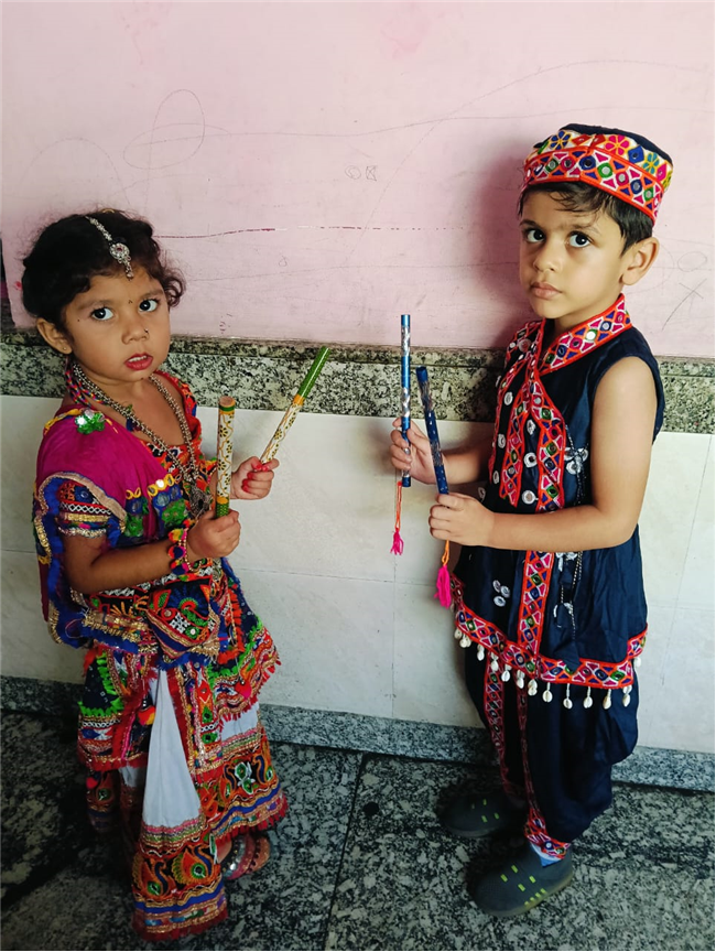 Pre-primary: Navratri celebration