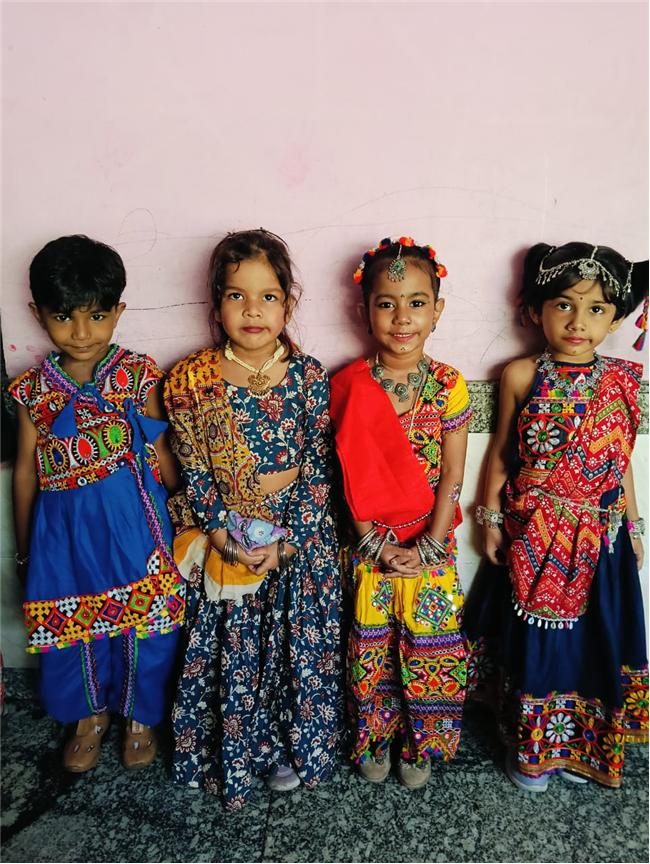 Pre-primary: Navratri celebration