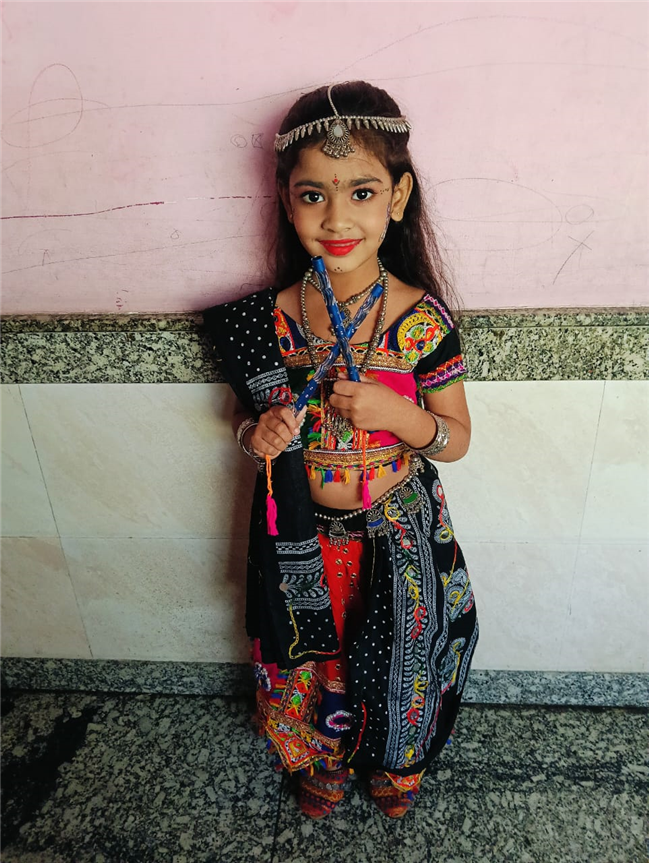 Pre-primary: Navratri celebration
