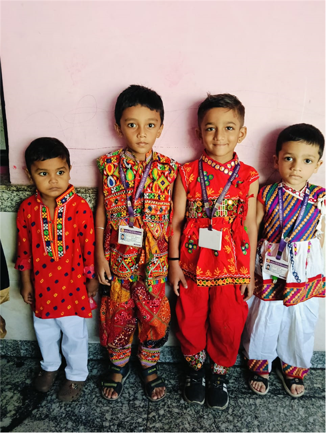 Pre-primary: Navratri celebration