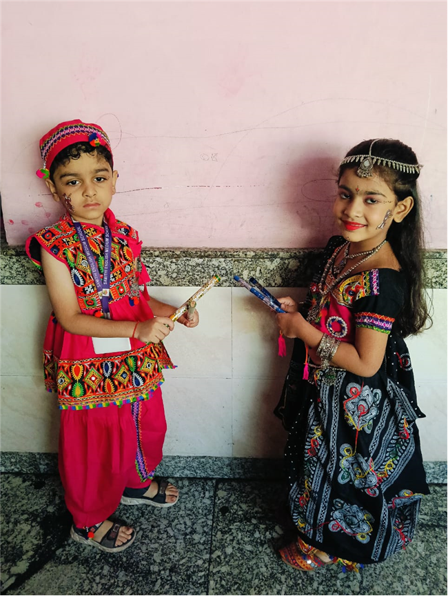 Pre-primary: Navratri celebration