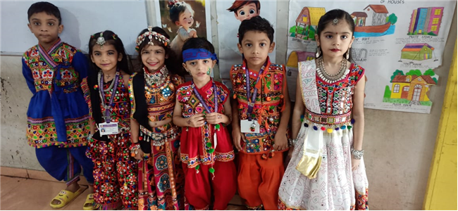 Pre-primary: Navratri celebration