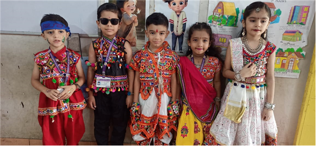 Pre-primary: Navratri celebration