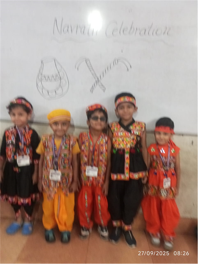 Pre-primary: Navratri celebration