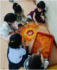 Pre-primary and primary: Onam celebration