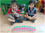 Pre-primary:  Stormy Saturday activity