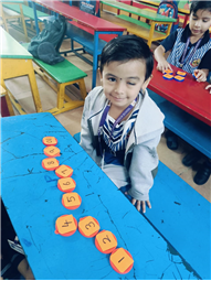 Pre-primary:  Stormy Saturday activity