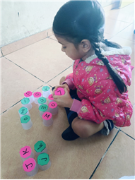 Pre-primary:  Stormy Saturday activity