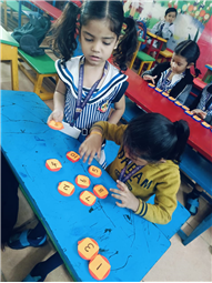Pre-primary:  Stormy Saturday activity