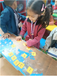 Pre-primary:  Stormy Saturday activity