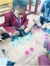 Pre-primary:  Stormy Saturday activity