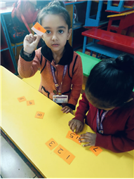 Pre-primary:  Stormy Saturday activity