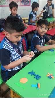 Nursery  and sr.kg Activity -Clay moulding