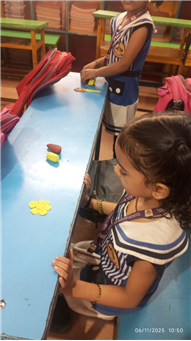 Nursery  and sr.kg Activity -Clay moulding