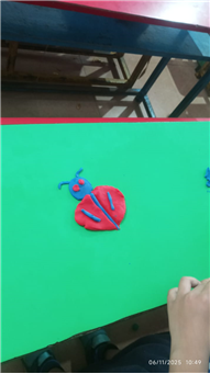 Nursery  and sr.kg Activity -Clay moulding
