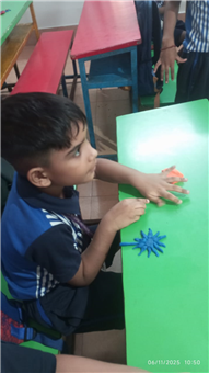 Nursery  and sr.kg Activity -Clay moulding