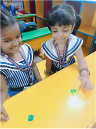Nursery  and sr.kg Activity -Clay moulding