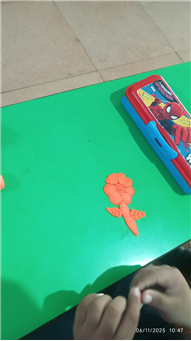 Nursery  and sr.kg Activity -Clay moulding