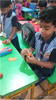 Nursery  and sr.kg Activity -Clay moulding