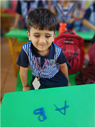 Nursery  and sr.kg Activity -Clay moulding