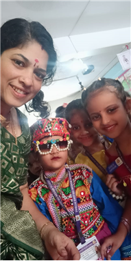 Pre-primary: Navratri celebration