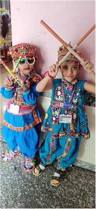 Pre-primary: Navratri celebration