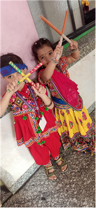 Pre-primary: Navratri celebration