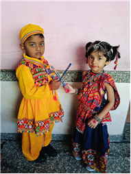Pre-primary: Navratri celebration