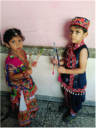 Pre-primary: Navratri celebration
