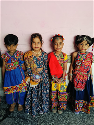 Pre-primary: Navratri celebration