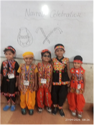 Pre-primary: Navratri celebration