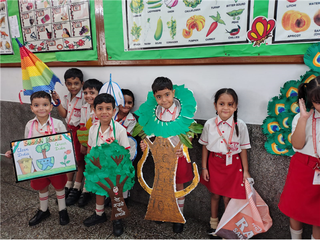 Hindi Recitation Competition For Classes Nursery To UKG