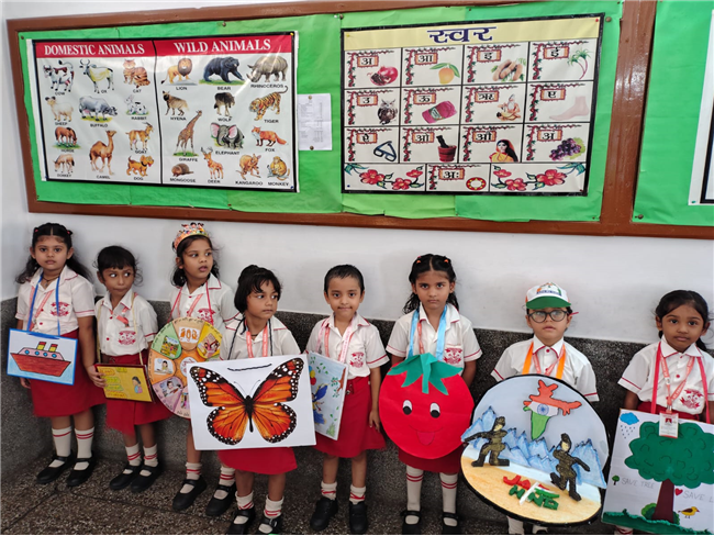Hindi Recitation Competition For Classes Nursery To UKG