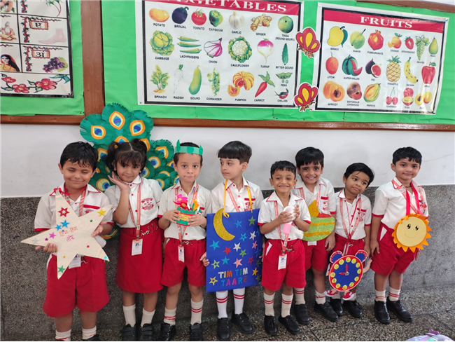 Hindi Recitation Competition For Classes Nursery To UKG
