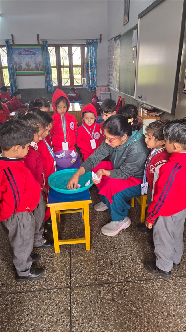 Art-integrated activities for class Nursery