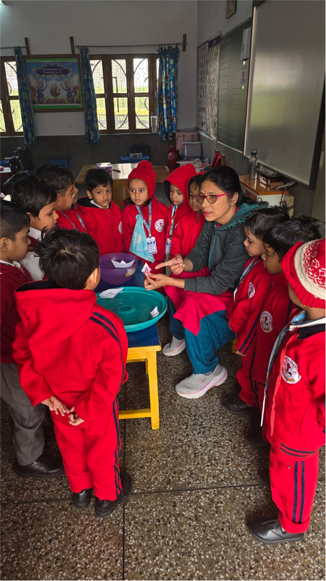 Art-integrated activities for class Nursery