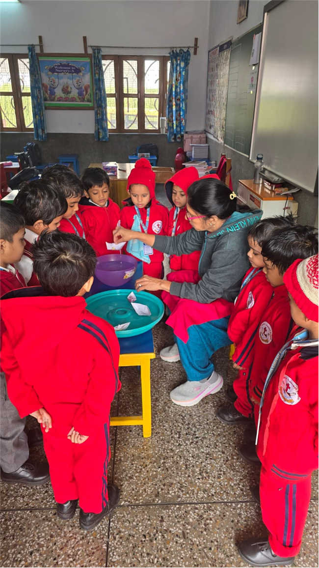 Art-integrated activities for class Nursery