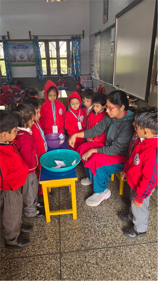 Art-integrated activities for class Nursery