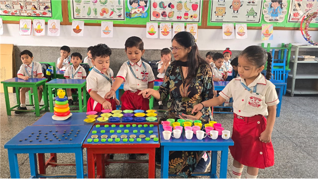 COUNTING ACTIVITY FOR CLASS NURSERY