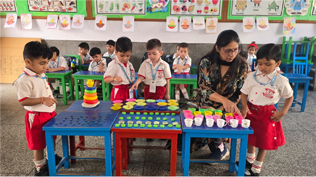 COUNTING ACTIVITY FOR CLASS NURSERY
