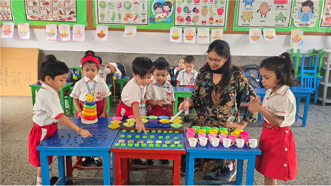 COUNTING ACTIVITY FOR CLASS NURSERY
