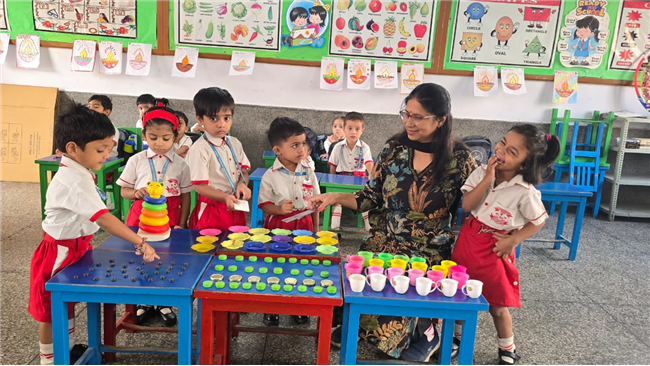 COUNTING ACTIVITY FOR CLASS NURSERY