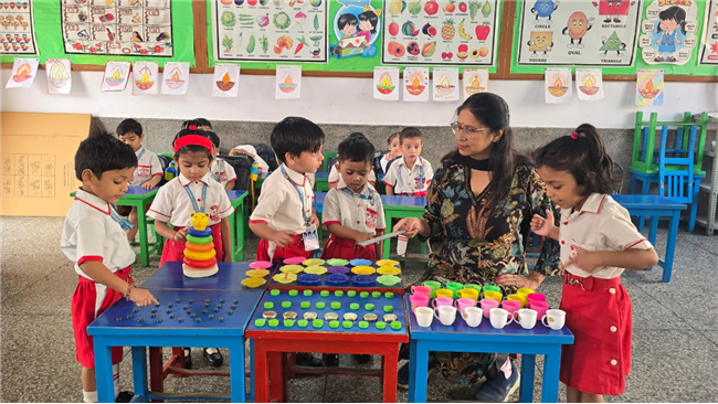 COUNTING ACTIVITY FOR CLASS NURSERY
