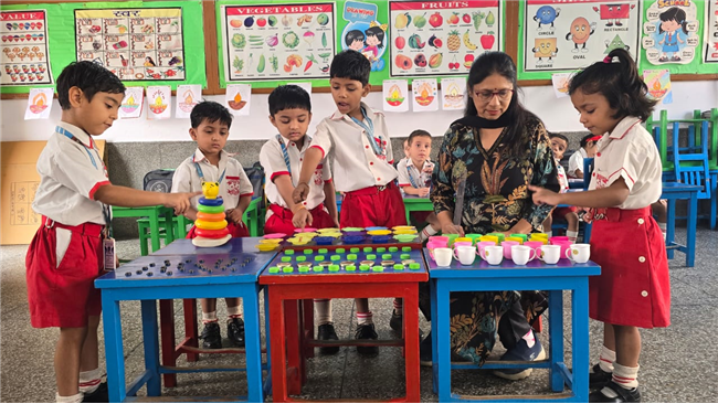 COUNTING ACTIVITY FOR CLASS NURSERY