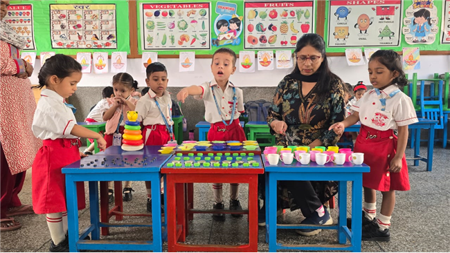 COUNTING ACTIVITY FOR CLASS NURSERY