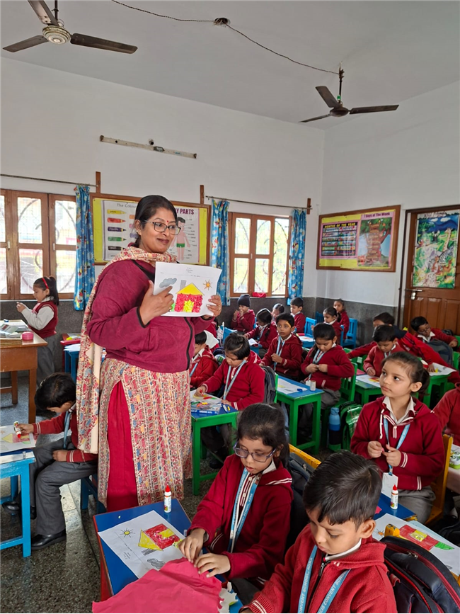 PAPER CRUSHING ACTIVITY OF CLASS UKG